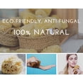 thumbnail image 3 of Sea Sponge 5&rdquo; Natural Bath Sponge Set, Sea Sponges - Organic Natual Loofah Sponge - Sustainably Hand-Cut, Large Himalayan Salt Chunk, Soap Saver Bag, Zero Waste Gift Set (Natural Sponge - 2, 3 of 7