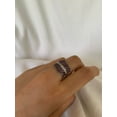 thumbnail image 2 of Carillon Rhodolite Ring, Gemstone Cluster 1.68 ct 925 Sterling Silver Ring for Women, Ring Size : 4, 2 of 3