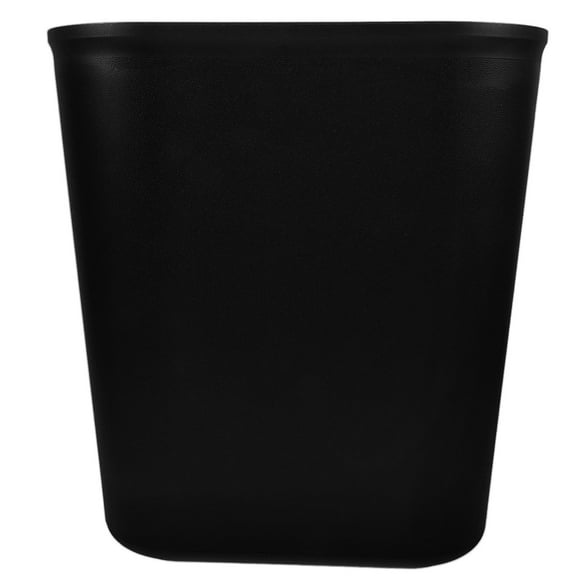 CIMAXIC Garbage Can for Bathroom Waste Basket Plastic Grey for Living Room Indoor Use 1Pack