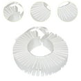 thumbnail image 6 of yotijay Ruffle Collar Comfortable Fake Collar for Role Playing Halloween Masquerade Ball Adults, 6 of 9