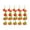 B, variant on zhonghuaying 5Pcs Artificial Green ap-ple Skewers Fruit String Artificial Lemon Garland Lifelike Fruit Hanging Ornament for Home Kitchen Table Farmhouse Wall Party Decorations