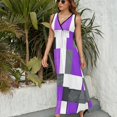 thumbnail image 3 of Abstract Geometrical Vestido Sin Mangas , Vestidos De Lujo Para Ocasiones Oficiales, 3 of 5