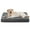 Dark Gray, variant on PayUSD Dog Bed for Medium Dogs, Big Orthopedic Dog Beds with Removable Washable Cover & Waterproof Lined, Egg Crate Foam Pet Bed Mats Suitable for Dogs Up to 35 lbs (Grey White, 30"X20"X3")