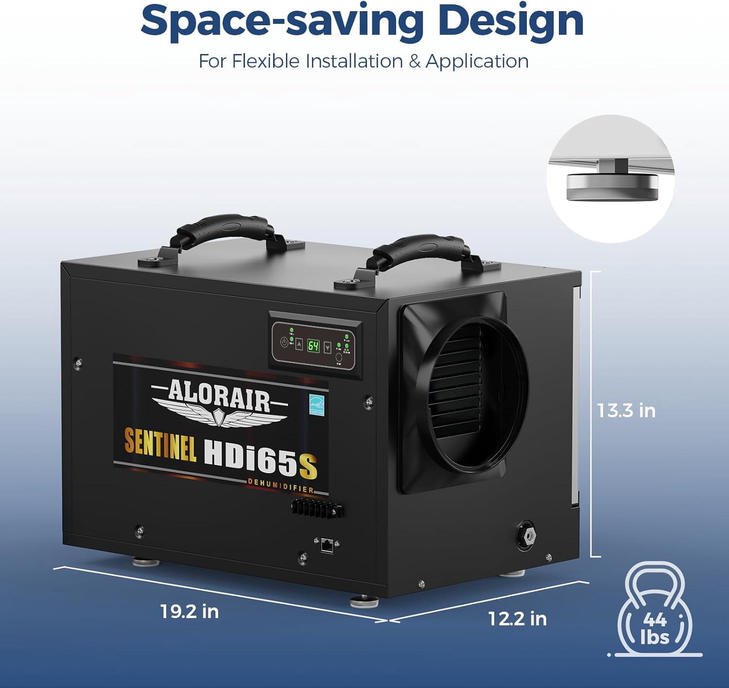 ALORAIR Energy Star Dehumidifiers with Wi-Fi, 120 Pint with Pump and Hose Controls,Compact Auto Defrost Design, Basement ,Crawl Space and Commercial Dehumidifiers ,5 Years Warranty