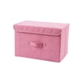 thumbnail image 1 of Caja plegable de algodón para guardar lino - Bolsa plegable para ropa, toallas y viajes, organizadora doméstica compacta, 1 of 3