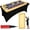 Gold, variant on DEA Large Inflatable Serving Bar 72 x 30 x 5'' Inflatable Ice Serving Buffet Bar Inflatable Cooler Ice Buffet Salad Serving Trays with Drain Plug for Pool Outdoor Party Picnic(White,2 Pack)