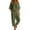 Army Green, variant on Jerdar Womens 2 Piece Outfits Off Shoulder Tops Wide Leg Pants Drawstring Waist Side Pockets Vacation Travel Casual Lounge Streetwear L