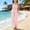 Pink, variant on OGLCCG Girls Two Piece Outfits 2 Piece Linen Camisole Tank Top and Long Pants Set Teen Kids Trendy Beach Clothes Sets 3-14 Years