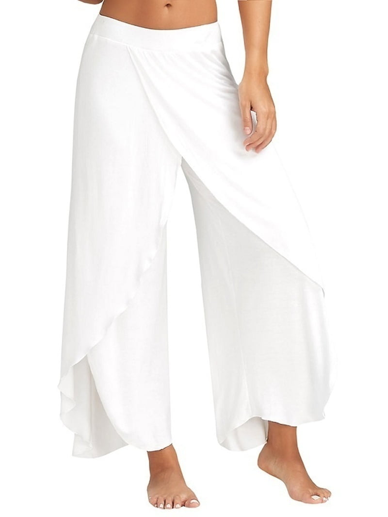 layered palazzo pants