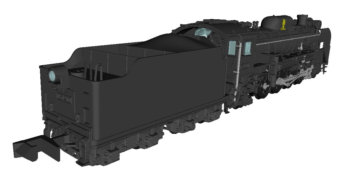 KATO N gauge D51 200 2016-8 Model train steam locomotive - Walmart.ca