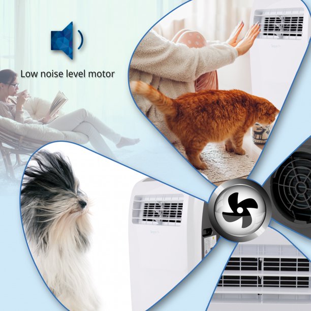 SereneLife SLACHT128 Portable Air Conditioner and Heater Compact