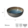 thumbnail image 2 of Pfaltzgraff Monroe 9 inch Stoneware Vegetable Bowl Blue, 2 of 3