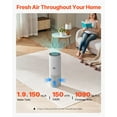 thumbnail image 3 of Powerful Air Cleaner for Large Rooms, 1090 ft² Coverage, True HEPA 11 Filter, Reduces Allergens, Smoke, Dust, 3 of 11