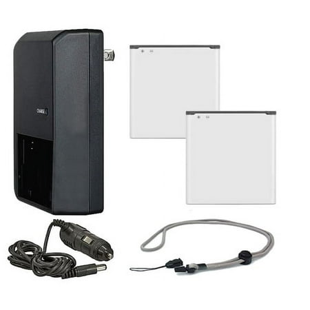 Samsung NX3300 High Capacity Intelligent Batteries (2 Units) + AC/DC Travel Charger + Nwv Direct Microfiber Cleaning Cloth.