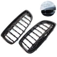 thumbnail image 1 of Parrillas Delanteras De Coche Estilo Meteorito Parrilla De Riñón Para Bmw Serie 4 F32 1 Par Yuarrent VI008807-03, 1 of 6