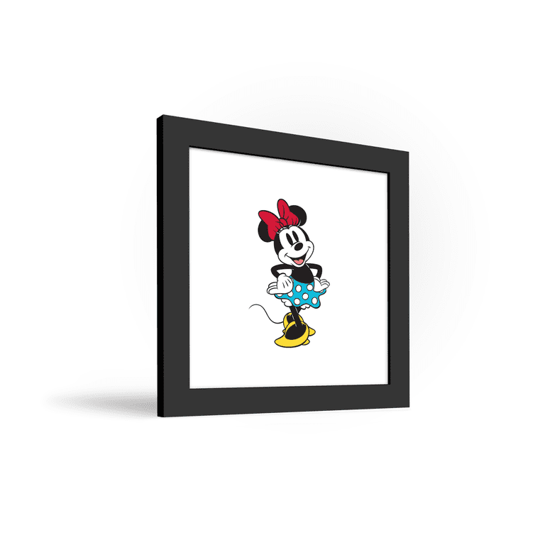 Disney Minnie Mouse アートフレーム Gallery Pops Disney Mickey Mouse - Minnie Mouse Wall Art, Black