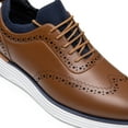 thumbnail image 4 of BURUDANI Men's MaxFlex Dress Sneakers Oxfords Casual Wingtip Brogue Shoes, 4 of 8
