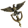 thumbnail image 1 of Door Knocker European Style Front Door Knocker With Peephole Security Knocker, 1 of 5