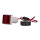 thumbnail image 2 of Uadme Lámpara indicadora LED Digital - Luz LED de señal Cuadrada de 3 Pantallas 60‑500V AC0‑100A ST17VAH(Rojo), 2 of 14