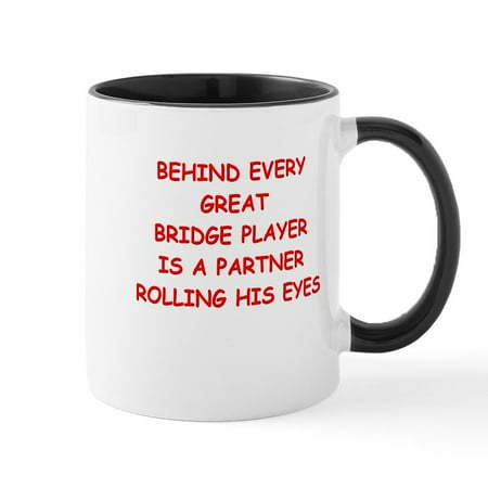 

CafePress - BRIDGE3 Mugs - 11 oz Ceramic Mug - Novelty Coffee Tea Cup