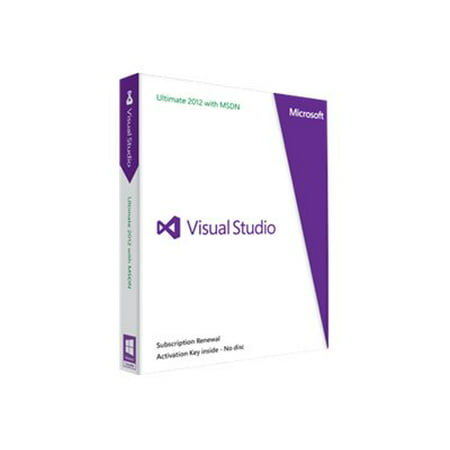 Microsoft Visual Studio Ultimate 2012 with MSDN - Box pack...