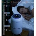 thumbnail image 2 of HEPA Air Purifier for Home 200 Sqft Large Room with Air Quality Sensor&Water Filter Pitcher, 2 of 7