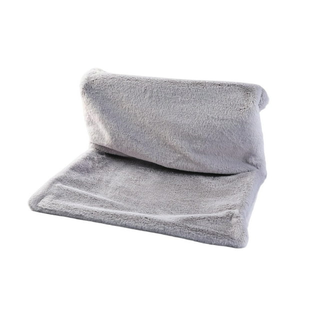 B Hanging Cat Bed Window Mount Pet Hammock For Cats Kittens Soft Fleece Canvas Support Up To 15 Kg Detachable Machine Washable All Season Use Weight 1.44 Lbs