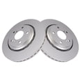 thumbnail image 2 of TRQ Front Brake Rotors Set Vented Premium G-Coated Fits Select 2017-2020 Acura MDX 2015-2023 Honda Odyssey 2019-2022 Passport 2016-2022 Pilot 2017-2023 Ridgeline, 2 of 6