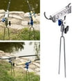 thumbnail image 4 of harayaa Fish Pole Bracket Stand Automatic Fishing Rod Holder for Outdoor Bank Fishing On Silver Head, 4 of 9