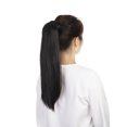 thumbnail image 2 of 20"/ 22" Wavy Curly Wrap  Hair Pieces Ponytail Drawstring Ponytail Extension Body Wave Ponytail Hair Extension Synthetic Loose Long Straight Ponytail Hair Pieces, 2 of 8