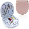thumbnail image 4 of 2 PCS Mini Sewing Box Portable Small Sewing Kit Sewing Tool Combo Set, 4 of 6