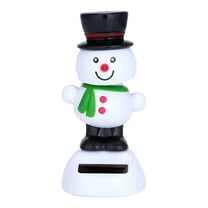 BESTSKY Christmas Solar Powered Dancing Toy,Christmas Car Decoration,Car Dashboard Bobblehead, Car Decor, Solar Dancing Statues for Window and Kitchen Decoration