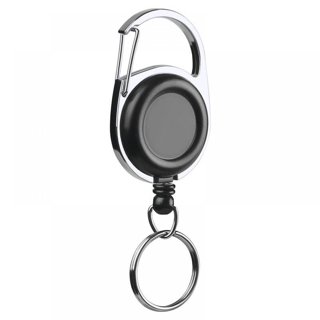 Keychain: Carabiner Retractable Badge Reel/ ID Holder with Juilliard s