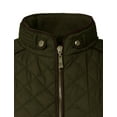 thumbnail image 4 of NE PEOPLE Women’s Quilted Vest – Lightweight Sleeveless Full Zip Up Casual Stand Collar Padding Gilet Jacket with Pockets NEWV40 Olive S, 4 of 7