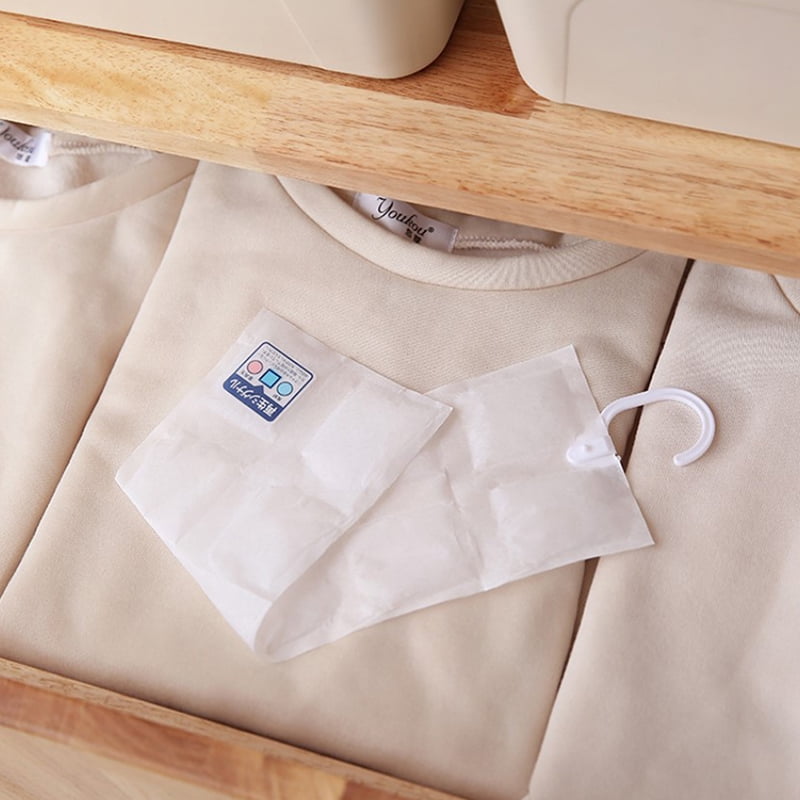 Hang Desiccant Gel Silica Tape Reuse Kitchen Moisture Absorber Packet