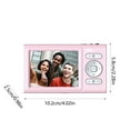thumbnail image 4 of Kchsji 50MP Digital Camera with 16x Optical Zoom - 1080P HD Video, Dual Camera System, Rechargeable Battery, Perfect for Students, Photography Enthusiasts, Travel, Outdoor Adventures & Family Use, 4 of 7