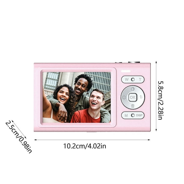 Appareil Photo Numérique 50mp 4k Vidéo Vlog Autofocus Zoom 16x Rose Rose Yonis 3615616909288
