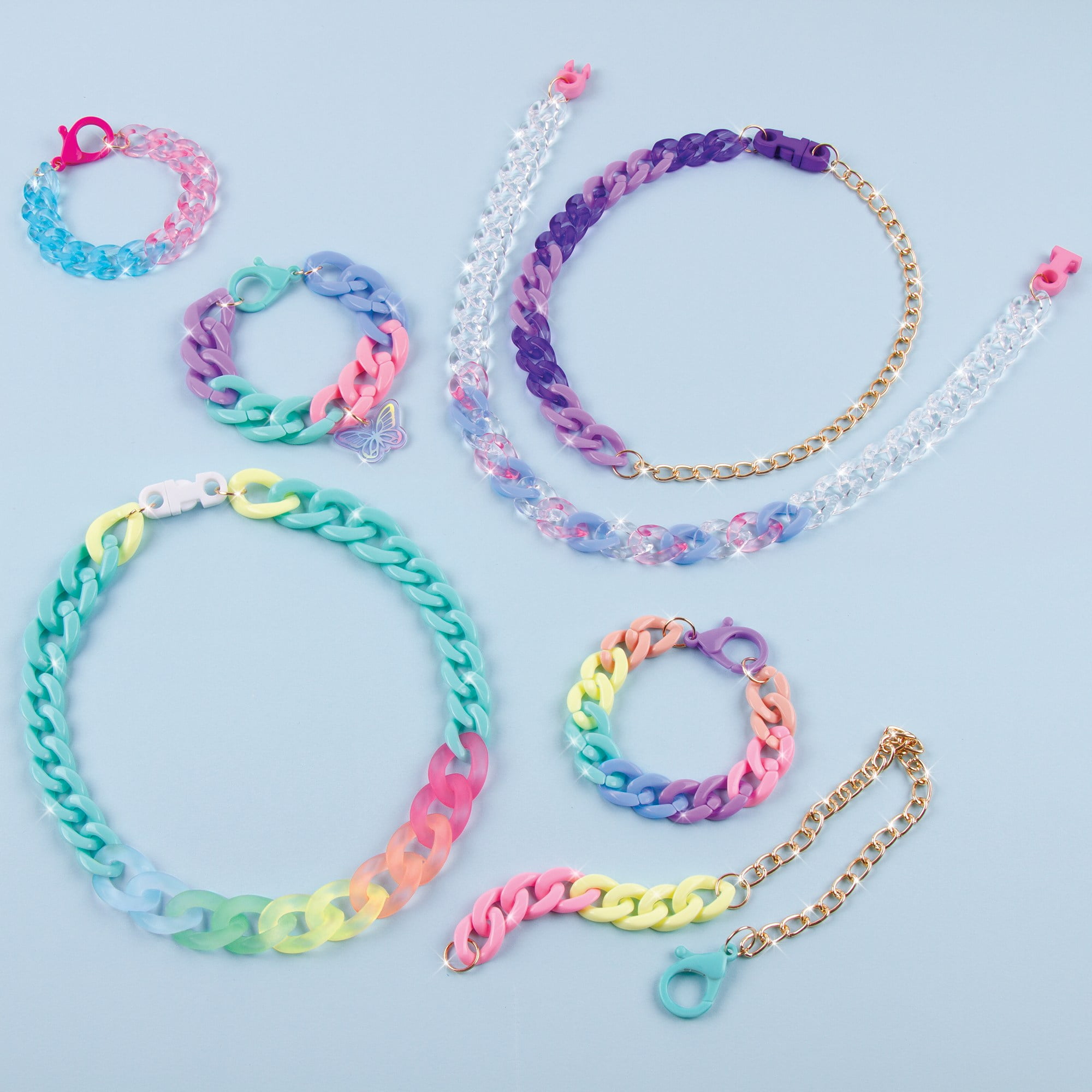 Style Me Up! - Kids Fashion Wristbands Making Kit - Girls DIY Plastic  Bracelet S | eBay
