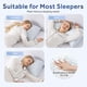 thumbnail image 5 of Almohada QUTOOL Ajustable de Espuma Viscoelástica para Dormir de Lado con Refrigeración, 5 of 8
