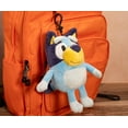 thumbnail image 6 of Bluey Kids Plush Zipper Pull Keychain, Blue, 6 of 7