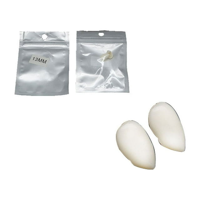 Vogacara 12 Uds de vampiro Día de Todos los accesorios de diente falso adornos accesorio de mascarada suministros para el hogar regalos cuidado de los oídos tipo 8 Vogacara CE011457-17B