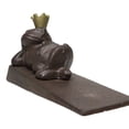 thumbnail image 6 of Rustic Vintage Cast Iron Frog King With Crown Decorative Door Wedge Stopper, 6 of 9