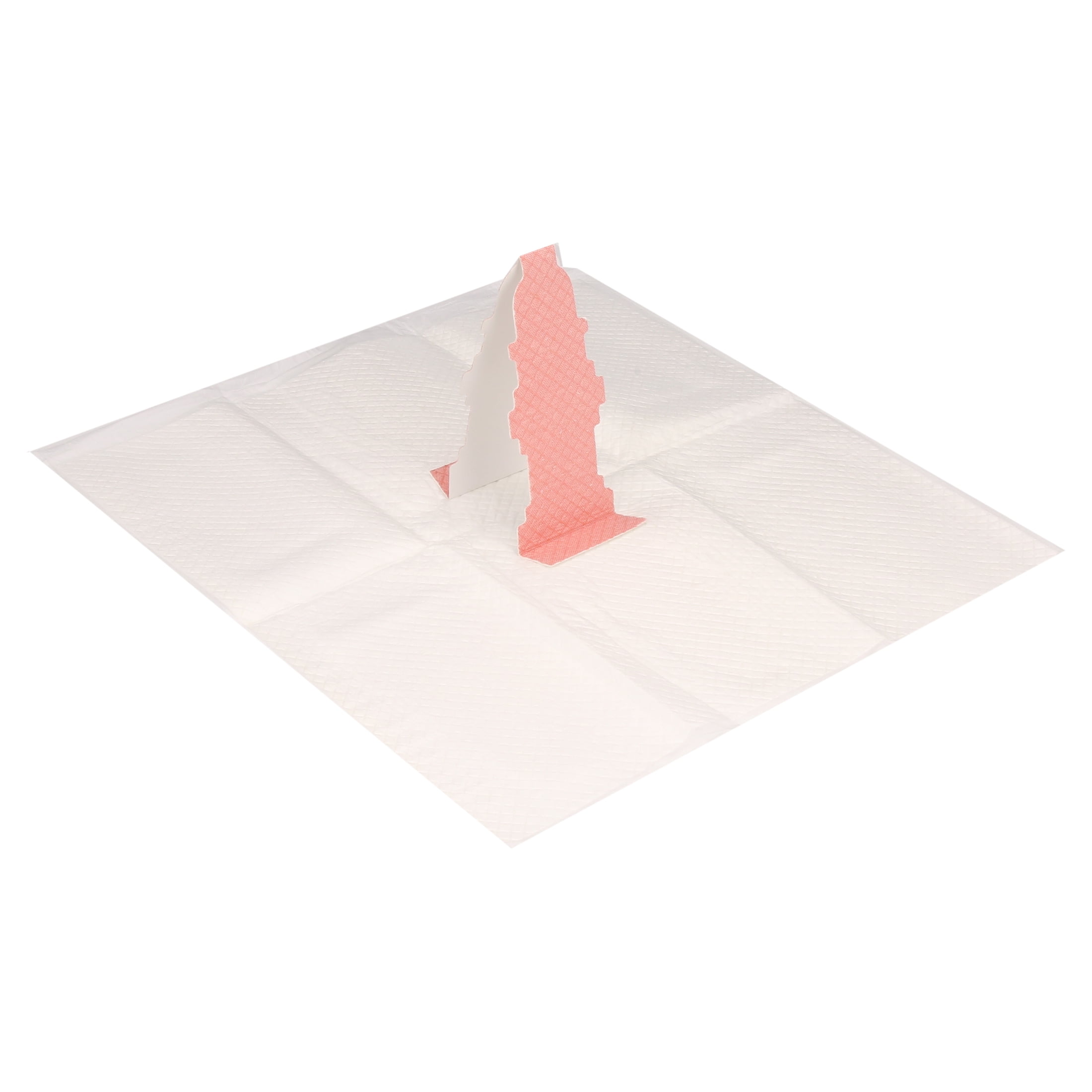 Pee pad with clearance hydrant