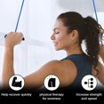 thumbnail image 5 of Shoulder Pulley Over The Door Physical Therapy System, Therapy Exercise Pulley System (Blue), 5 of 5
