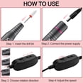 thumbnail image 5 of Electric Nail Drill 30000RPM Professional Electric Nail File Kit for Acrylic Gel Nails Manicure Pedicure Home Use, 5 of 9