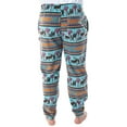 thumbnail image 5 of Disney Frozen II Women's Autumnal Fair Isle Fleece Joggers Sleep Pajama Lounge Pants, 5 of 5