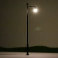 thumbnail image 3 of Model Building 5Pcs Model Railway 1:87 Lamp Post Street Lights Coppery Column Model Lampposts Oo Ho Scale Parts Leds 3.54 Insh, 3 of 7