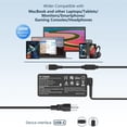 thumbnail image 3 of Cargador adaptador de corriente USB-C de 100 W para Mac Book Pro/Air 16 15, 3 of 7