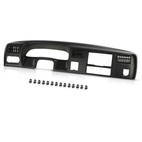 Dash Bezel Radio Cluster Trim Panel Fit For 99-04 Ford F250 F350 Super Duty