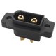thumbnail image 3 of 6Pcs Black XT60EW-M XT60 Male Plug Connector Screw Fixed Plate Panel Mount XT60EW Connector for RC L, 3 of 5